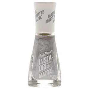Sally Hansen Insta Dri Matte Metallics, Smokey Silver, 0.31 Fl Oz (Pack of 1)011